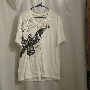 Guess white T shirt men's